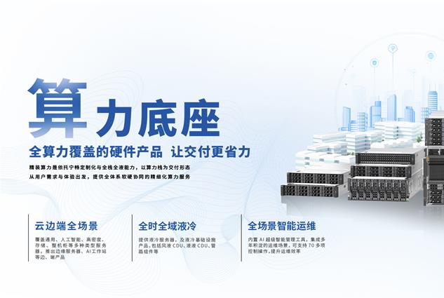 宁畅精装算力，让AI部署省心省力省时省钱！